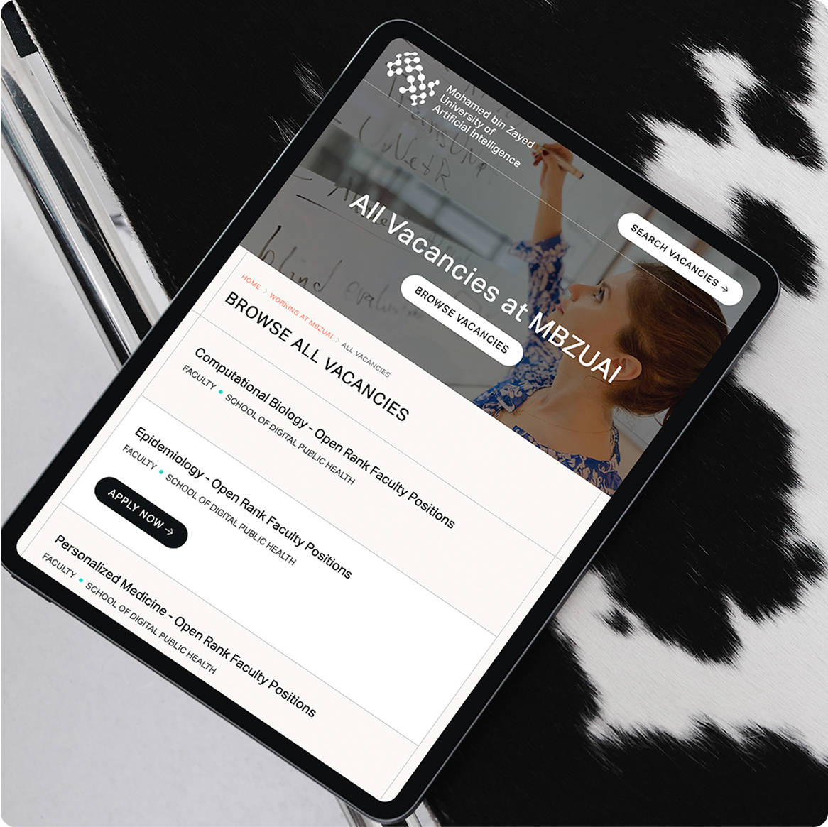 MBZUAI Careers - A Case Study with The Cusp