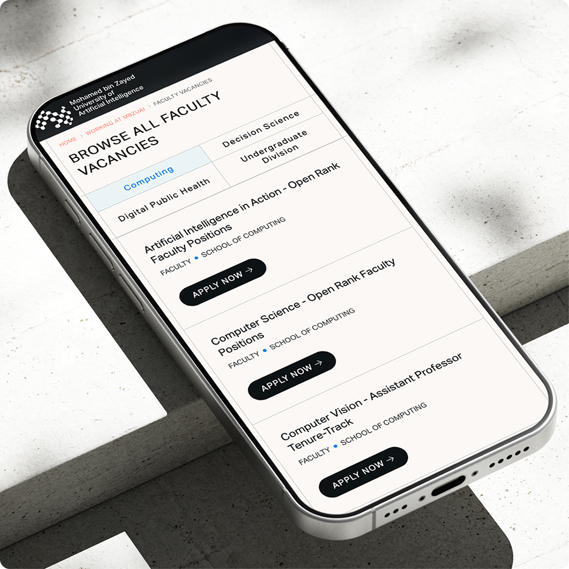 MBZUAI Careers - A Case Study with The Cusp