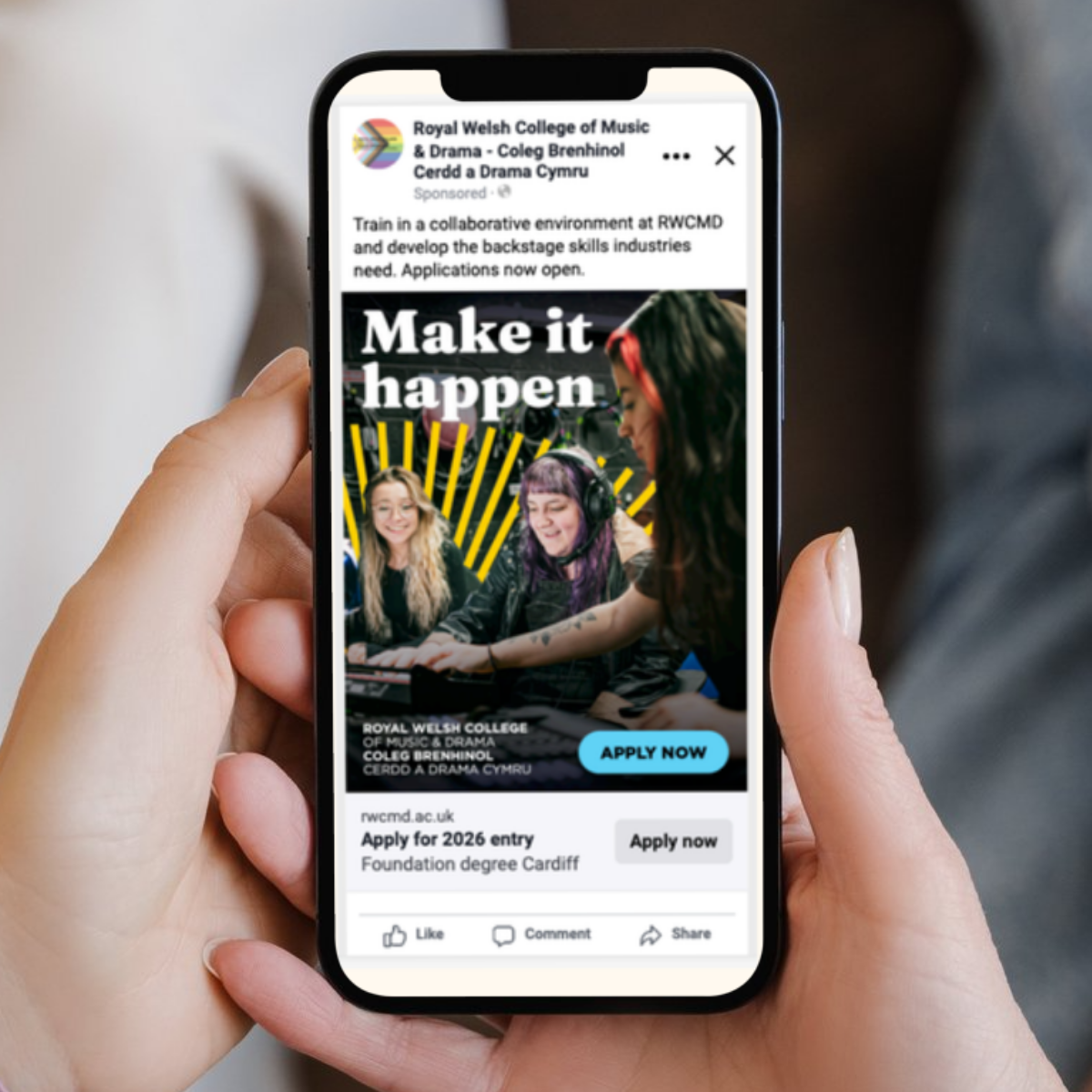 RWCMD - A Case Study with The Cusp